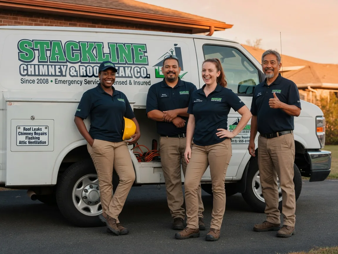 Chimney flashing repair company in Buckingham, VA